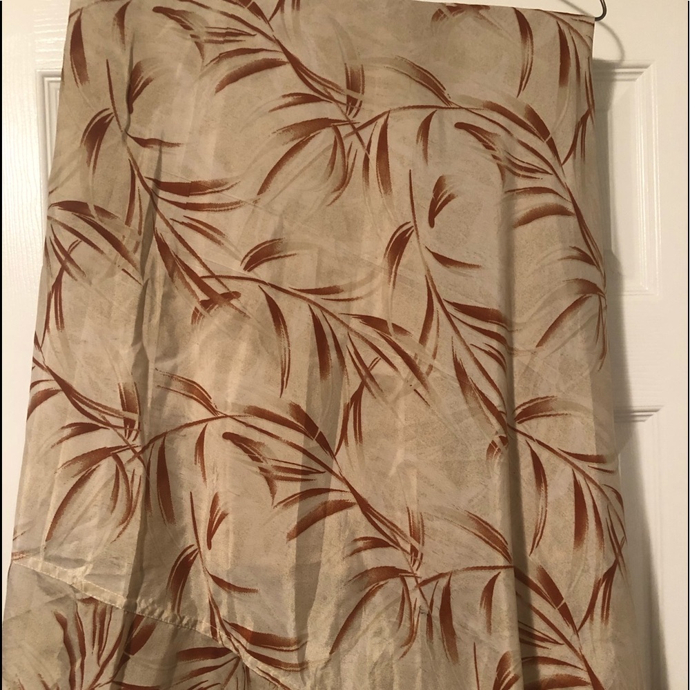 100% Silk Skirt